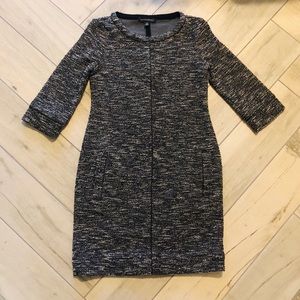 Banana Republic tweed dress with hint of shimmer